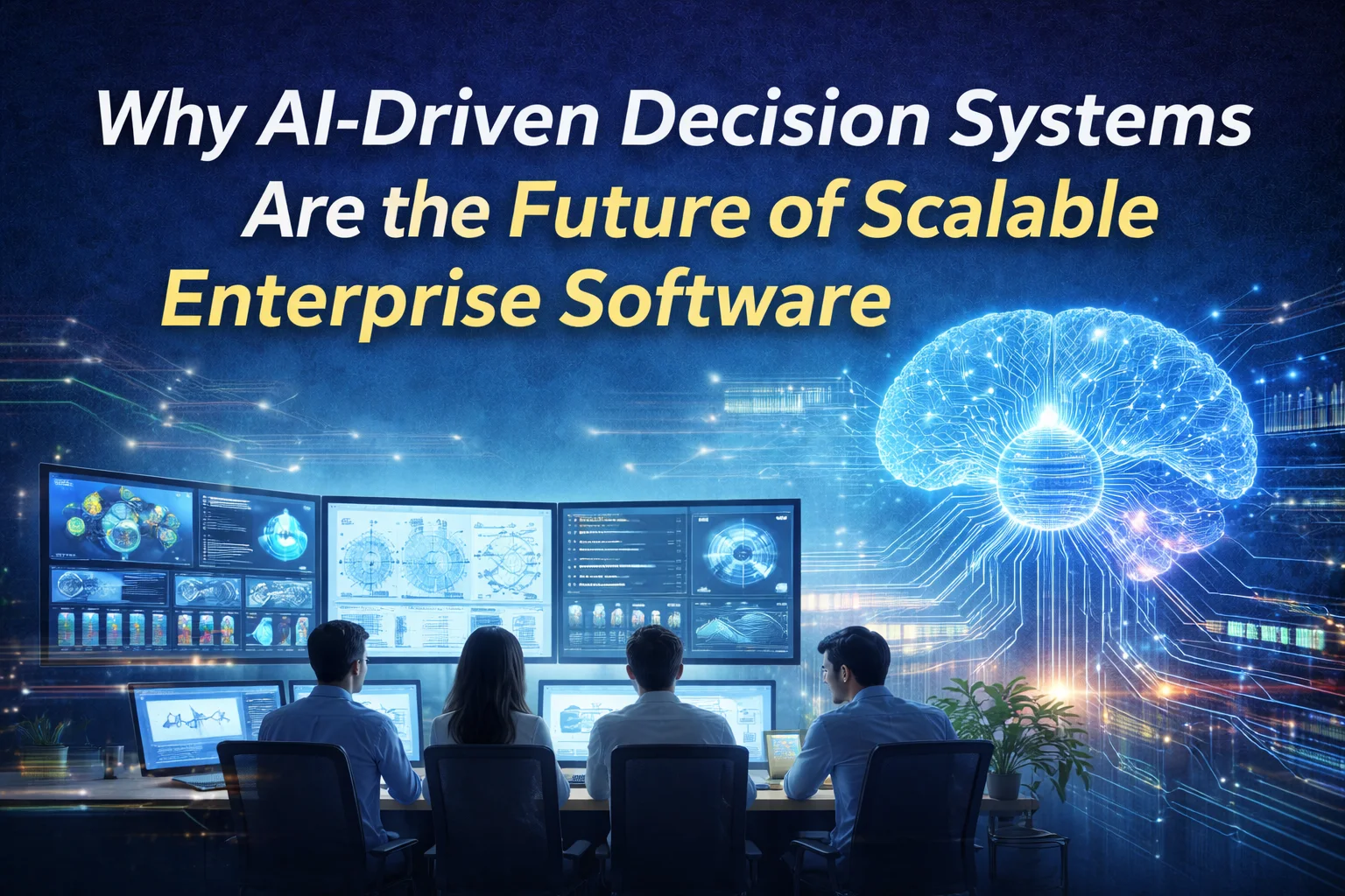 Why AI-driven decision systems are the future of scalable enterprise software